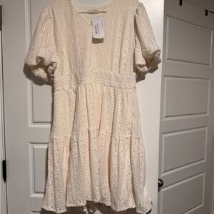 Shop Stevie Ivory Kids Dress